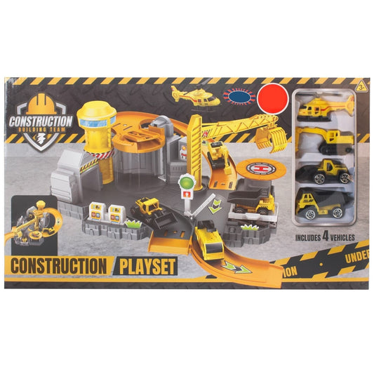 Ultimate Construction Team Building Playset  For Kids, All Set Your Own Set,