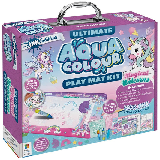 Ultimate Aqua Colour Play Mat Kit Gift For Xmas Birthday For Kids Aged 3+ Years