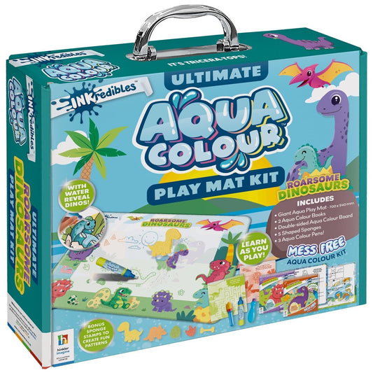 Ultimate Aqua Colour Play Mat Kit - Roarsome Dinosaurs For Toddlers/Kids/Gifts