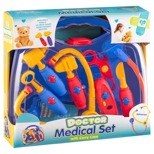 New Doctor's Medical Set with Carry Case | Gift Toy | Role Playing Toy