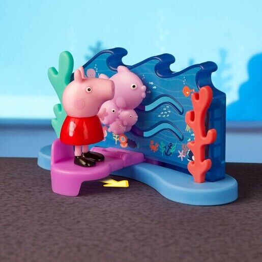 PEPPA PIG Peppa's Aquarium Adventure Playset NEW