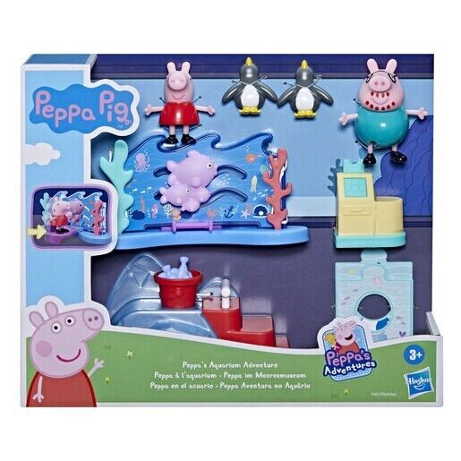 PEPPA PIG Peppa's Aquarium Adventure Playset NEW