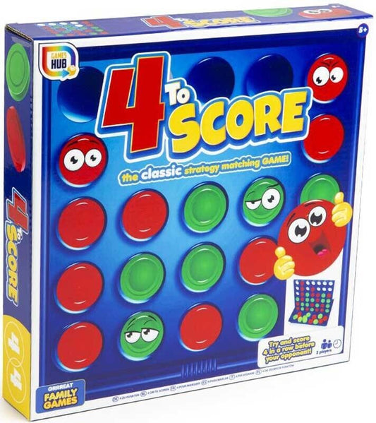 4 To Score - The Classic 4 In A Row Strategy Matching Game