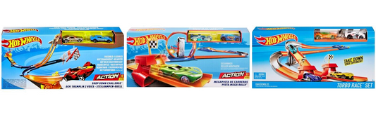 Hot Wheels Toy Track Builder/City/Cars/Haulers/Trucks/Action Track & Play sets