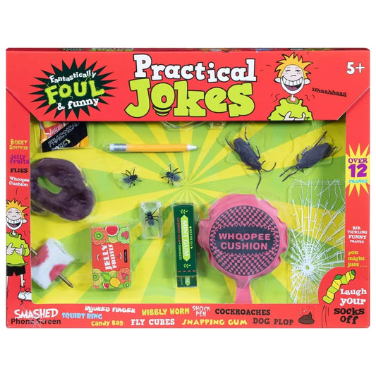 Practical Jokes Ideal Joke Prank Set Over 12 Pranks Gross Out Foul & Funny