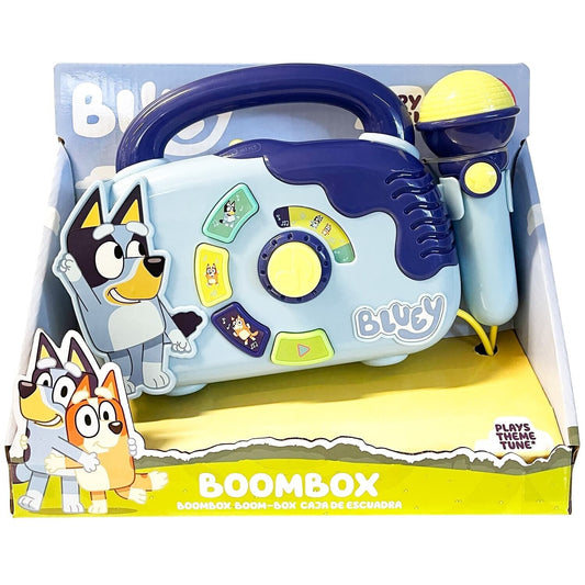 Bluey Boombox With Light & Working Microphone To Sing Along