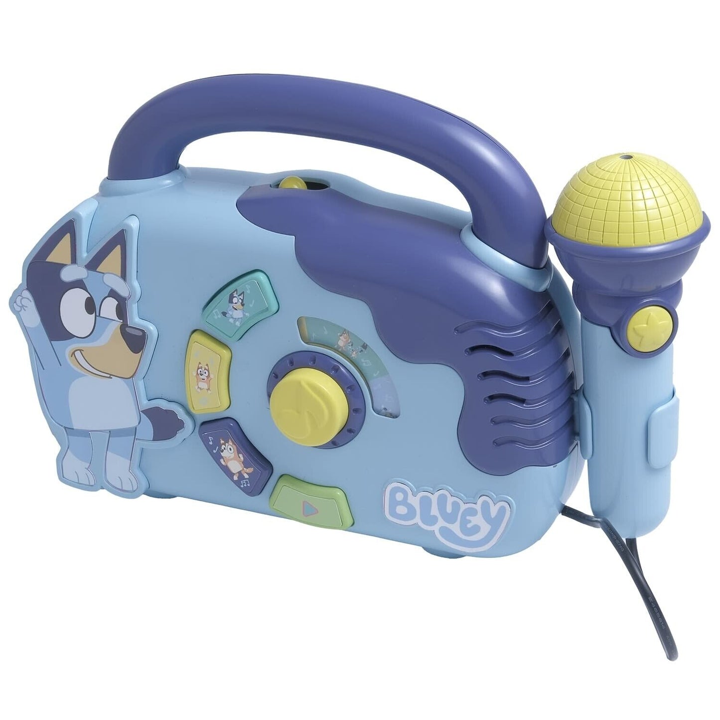 Bluey Boombox With Light & Working Microphone To Sing Along