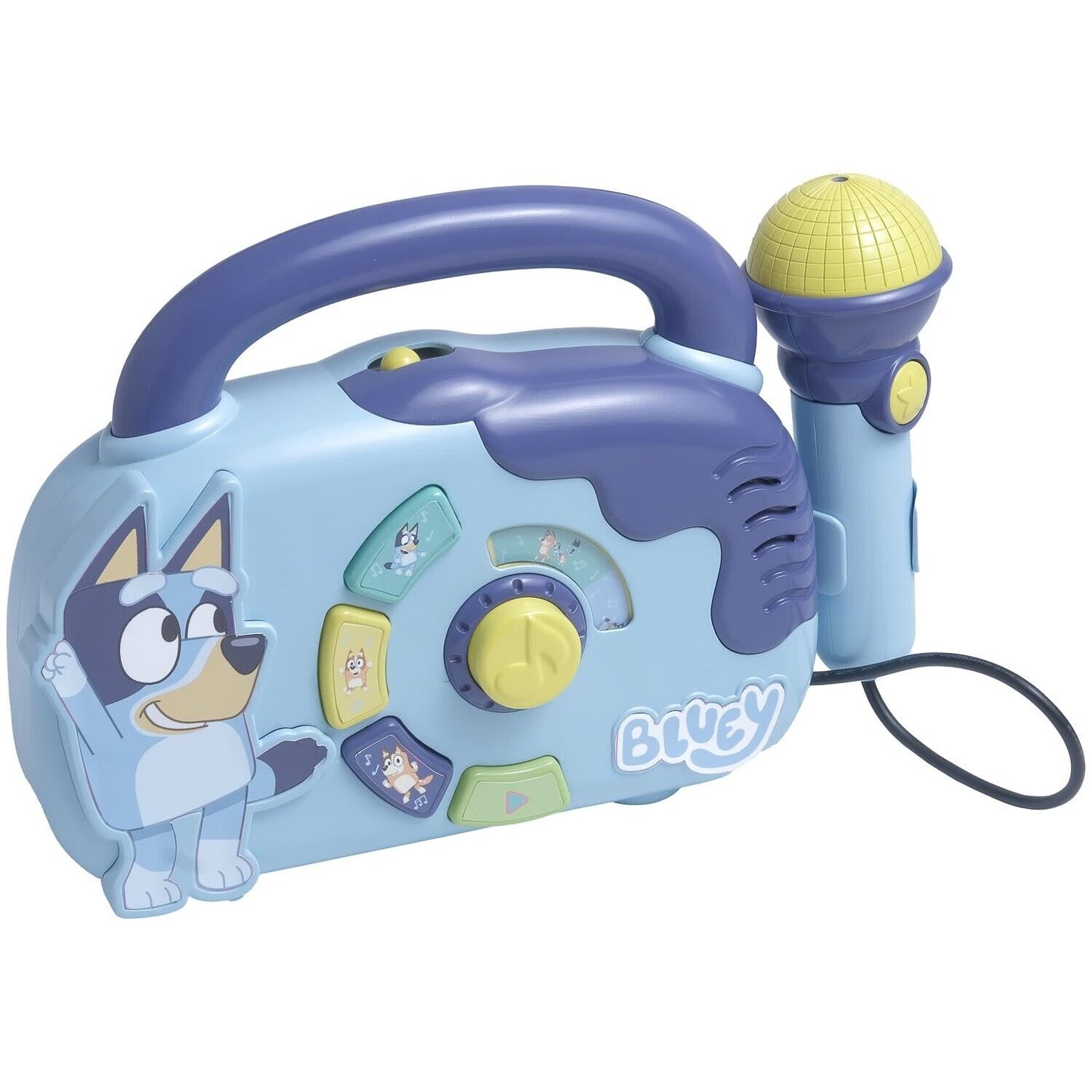 Bluey Boombox With Light & Working Microphone To Sing Along