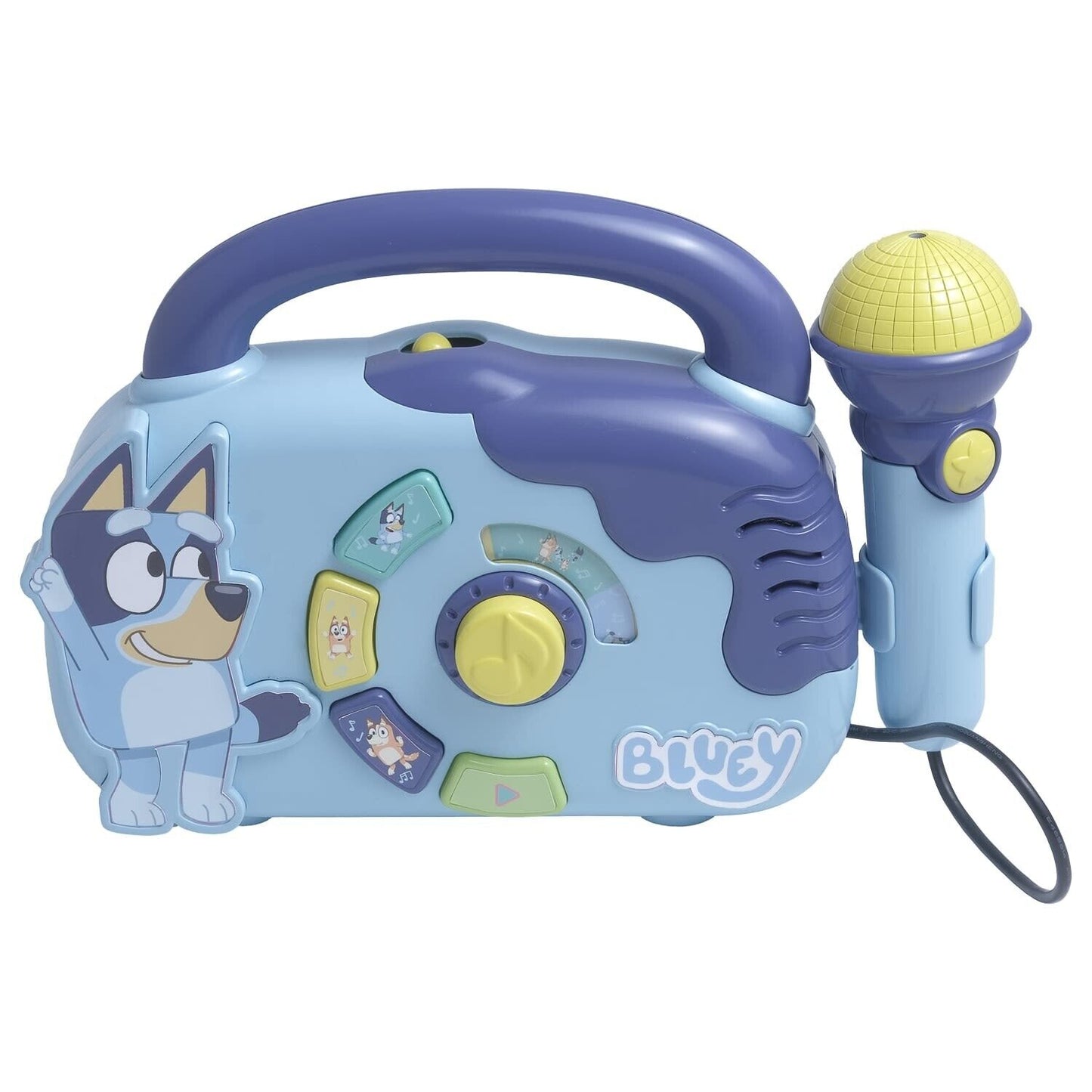 Bluey Boombox With Light & Working Microphone To Sing Along