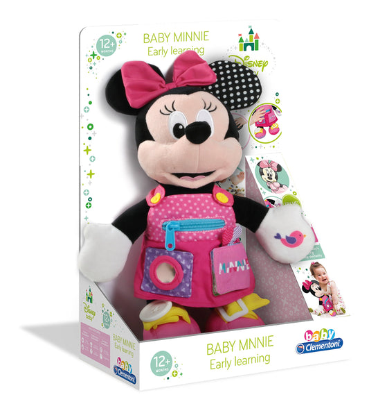 Clementoni 17225 Disney Baby Minnie Abilities Plush