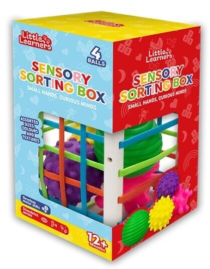 Little Learners Sensory Sorting Box For Babies, Toddlers and Kids