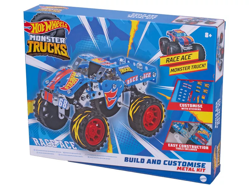 Hot Wheels Muscle Madness Metal Kit for Ultimate Customization Fun!Monster Truck