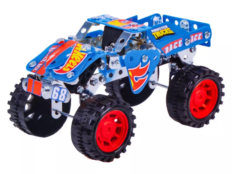 Hot Wheels Muscle Madness Metal Kit for Ultimate Customization Fun!Monster Truck