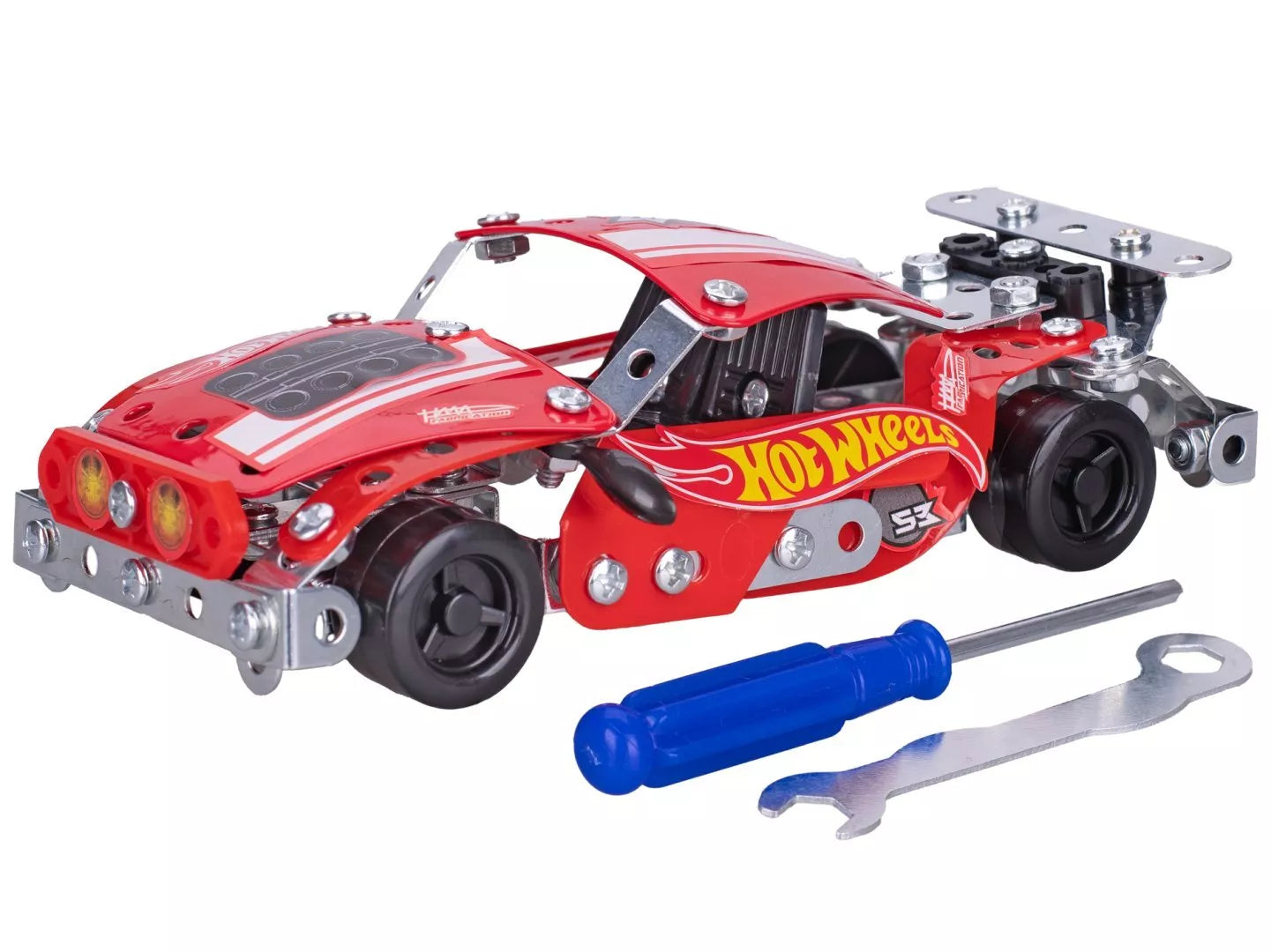 Hot Wheels Muscle Madness Metal Kit for Ultimate Customization Fun!Monster Truck