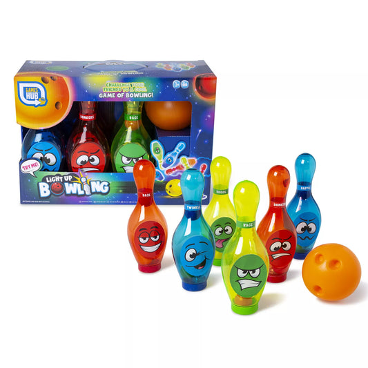 Illuminate Your Child's Playtime with LED Light Up Bowling Skittles