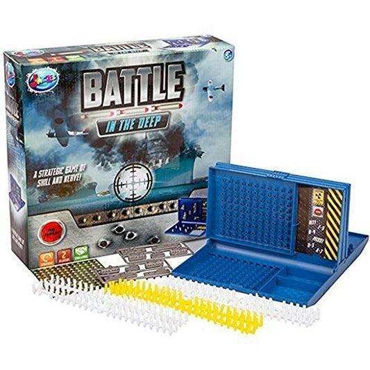 Games Hub Battle In The Deep. TRAVEL GAMES 2-4 Players AGE 5+ Brand New 👍