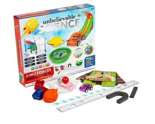 Unlock the Power of Science: 2-in-1 Forces & Magnets Toy for Endless Curiosity