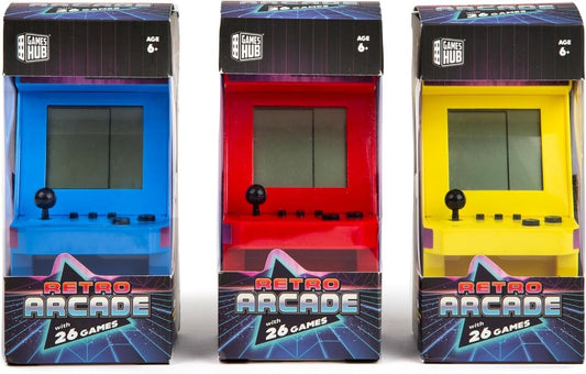 The Ultimate Retro Arcade Machine - 26 Classic Games in One Handheld Toy! Gift