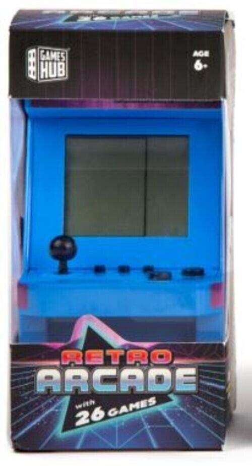 The Ultimate Retro Arcade Machine - 26 Classic Games in One Handheld Toy! Gift