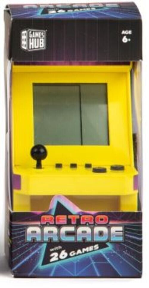 The Ultimate Retro Arcade Machine - 26 Classic Games in One Handheld Toy! Gift