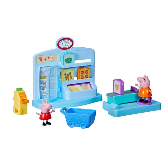 PEPPA PIG Peppa's Adventures Peppa's Supermarket Playset - Toys, Gifts, Kids