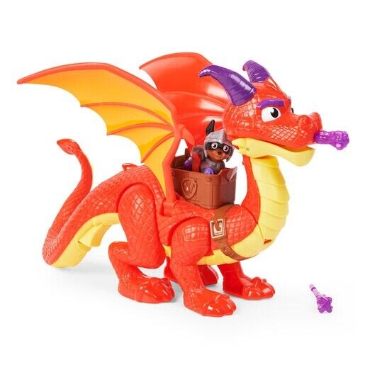 Paw Patrol Rescue Knights Sparks The Dragon With Claw Figure & Missile