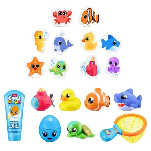 Eggy Wawa Learn In The Bath Surprise Egg Bathtime For Kids Free P&P