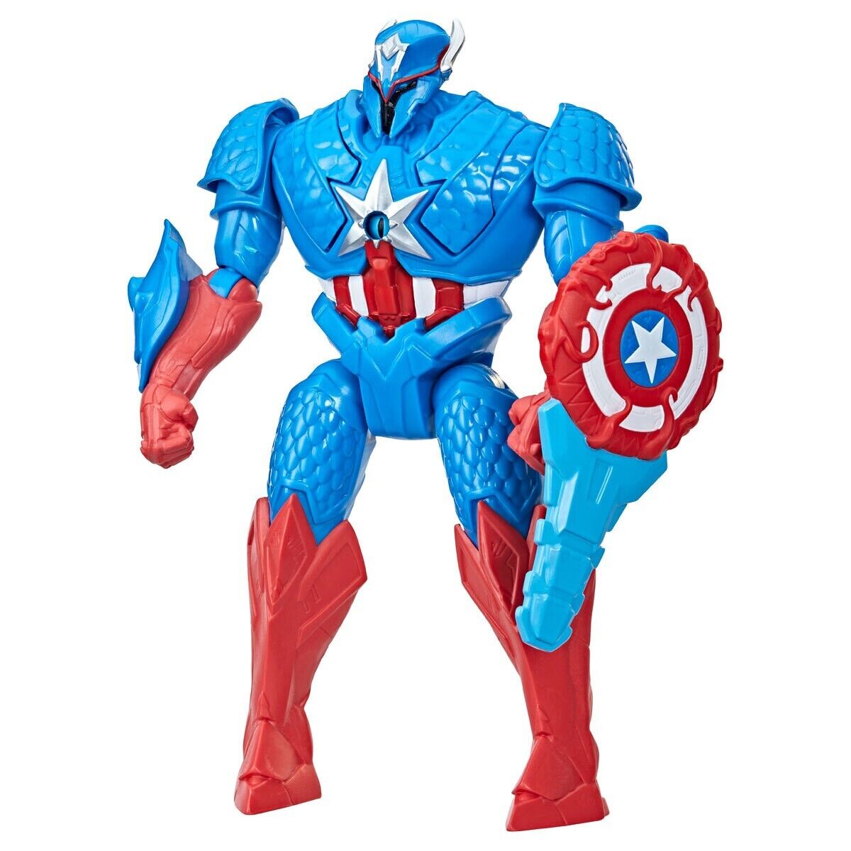 Marvel Mech Strike Captain America Monster Hunters 20cm Action Figure