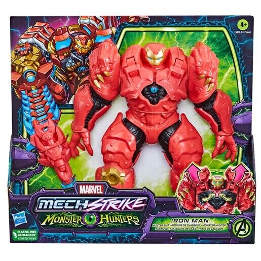 Marvel Mech Strike Iron Man Monster Hunters 20cm Action Figure