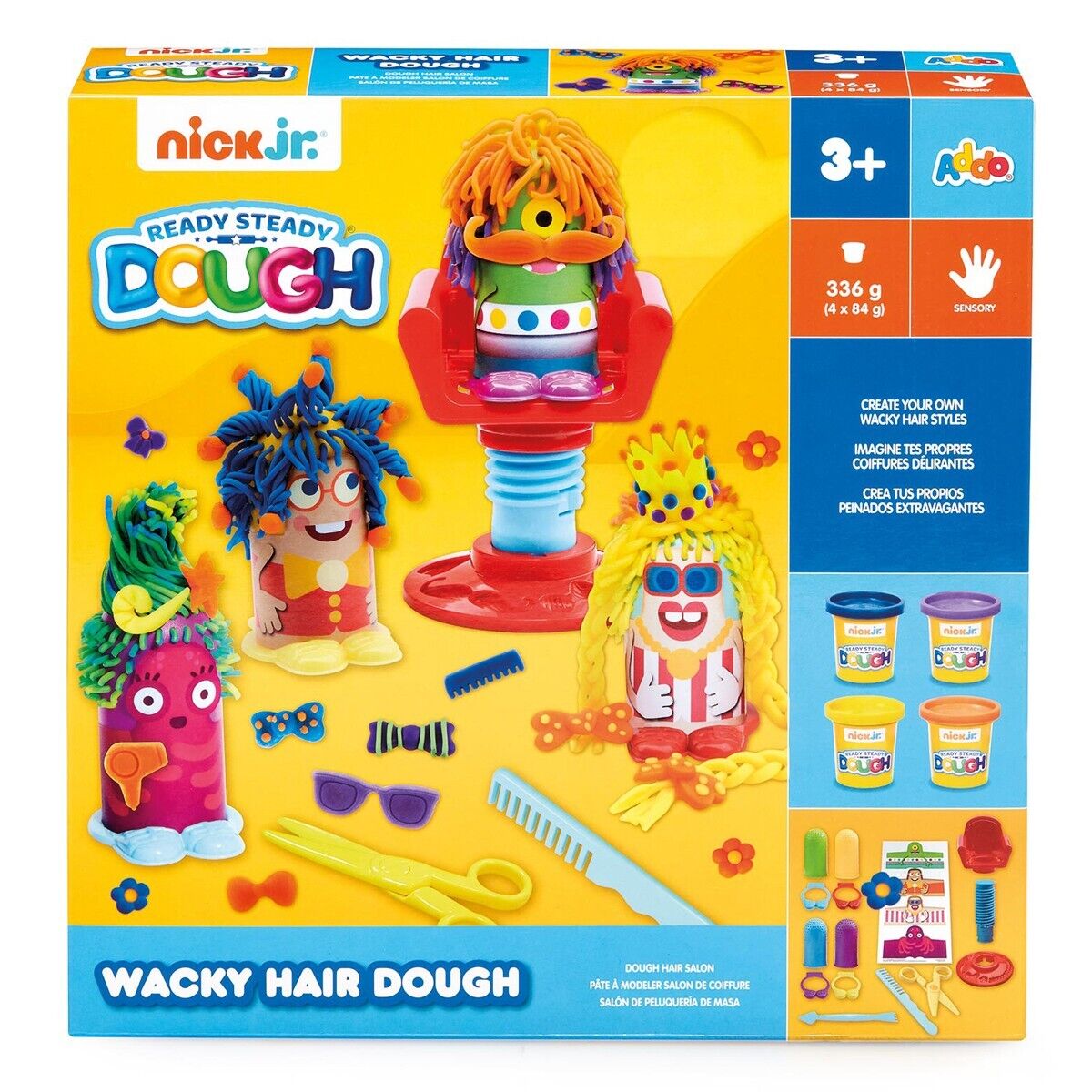 Nick Jr Ready Steady Dough Squeezy Shape Station ages 3+ Playset Craft Set Kids