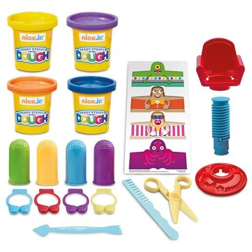 Nick Jr Ready Steady Dough Squeezy Shape Station ages 3+ Playset Craft Set Kids