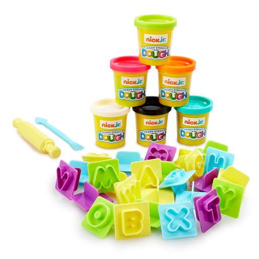 Nick Jr Ready Steady Dough Squeezy Shape Station ages 3+ Playset Craft Set Kids