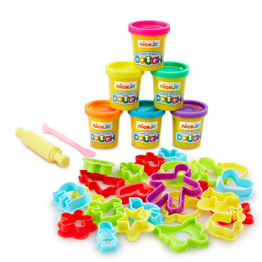 Nick Jr Ready Steady Dough Squeezy Shape Station ages 3+ Playset Craft Set Kids