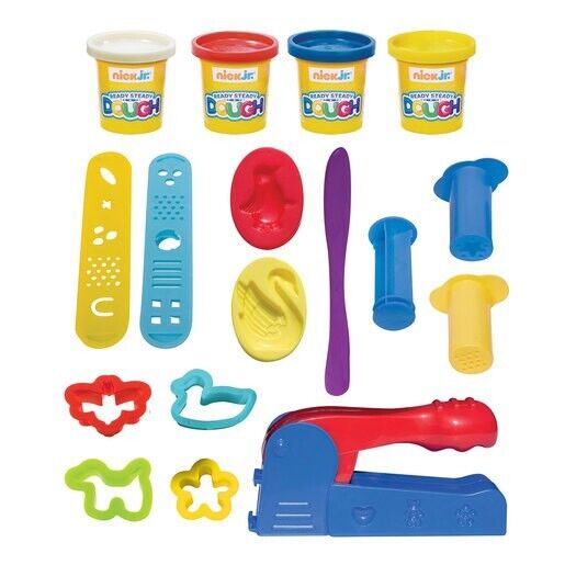 Nick Jr Ready Steady Dough Squeezy Shape Station ages 3+ Playset Craft Set Kids