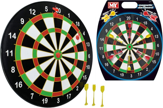 16Inch Doink It Magnetic Dartboard With 6 Darts Games Party Fun For The Family