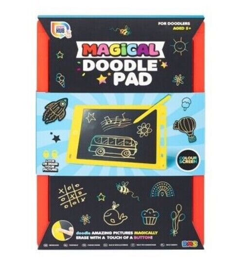 Magic Writer Magnetic Writing Drawing Slate Board Doodle Pad Color Kids Toy Gift