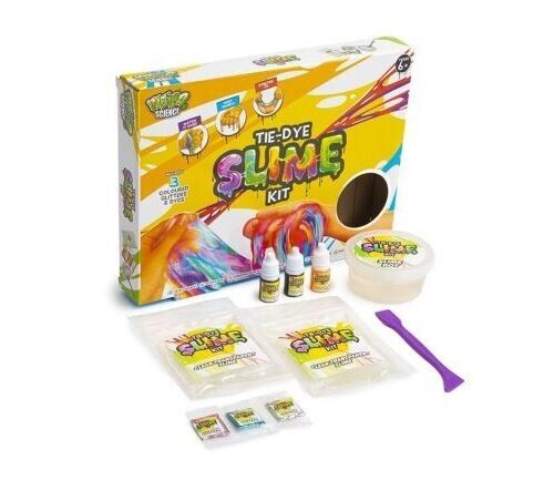 Tie Dye Mixing Kit Make Your Own Slime Gooey Laboratory Childrens Kids Toy Set