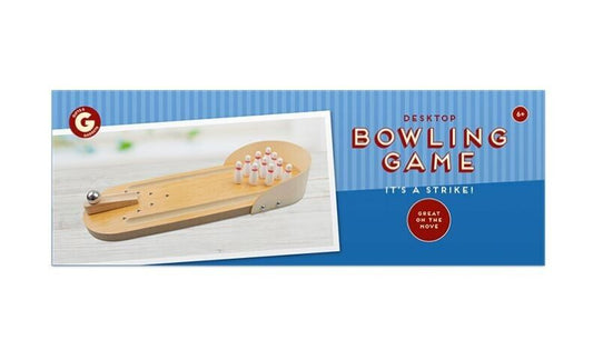 Desktop Bowling 10 Pin Tabletop Mini Game Kids Office Party Retro Christmas Gift