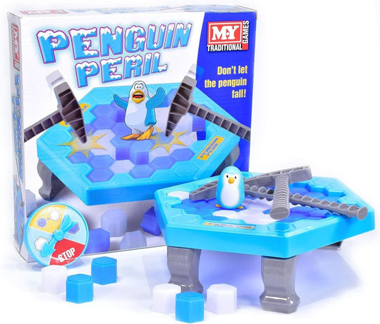 Penguin Peril Family Board Game  Childrens Family Fun Game Skill & Strategy Fun