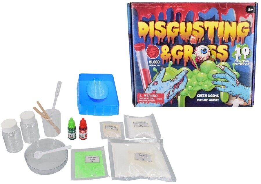 Brand New Science 10 Disgusting and Gross, Fun and Freaky Experiments 8+