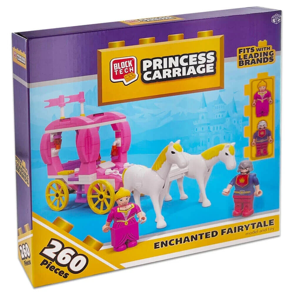 Ride in Style: The Magical Block Tech Princess Carriage For Real Princesses!