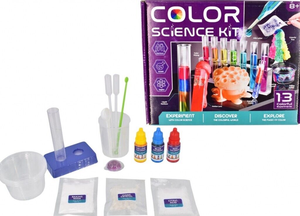 Colour Science Kit For Kids - The Ultimate Lab Experience for Curious Minds (8+)