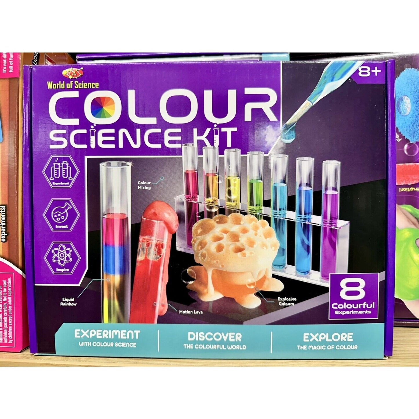 Colour Science Kit For Kids - The Ultimate Lab Experience for Curious Minds (8+)