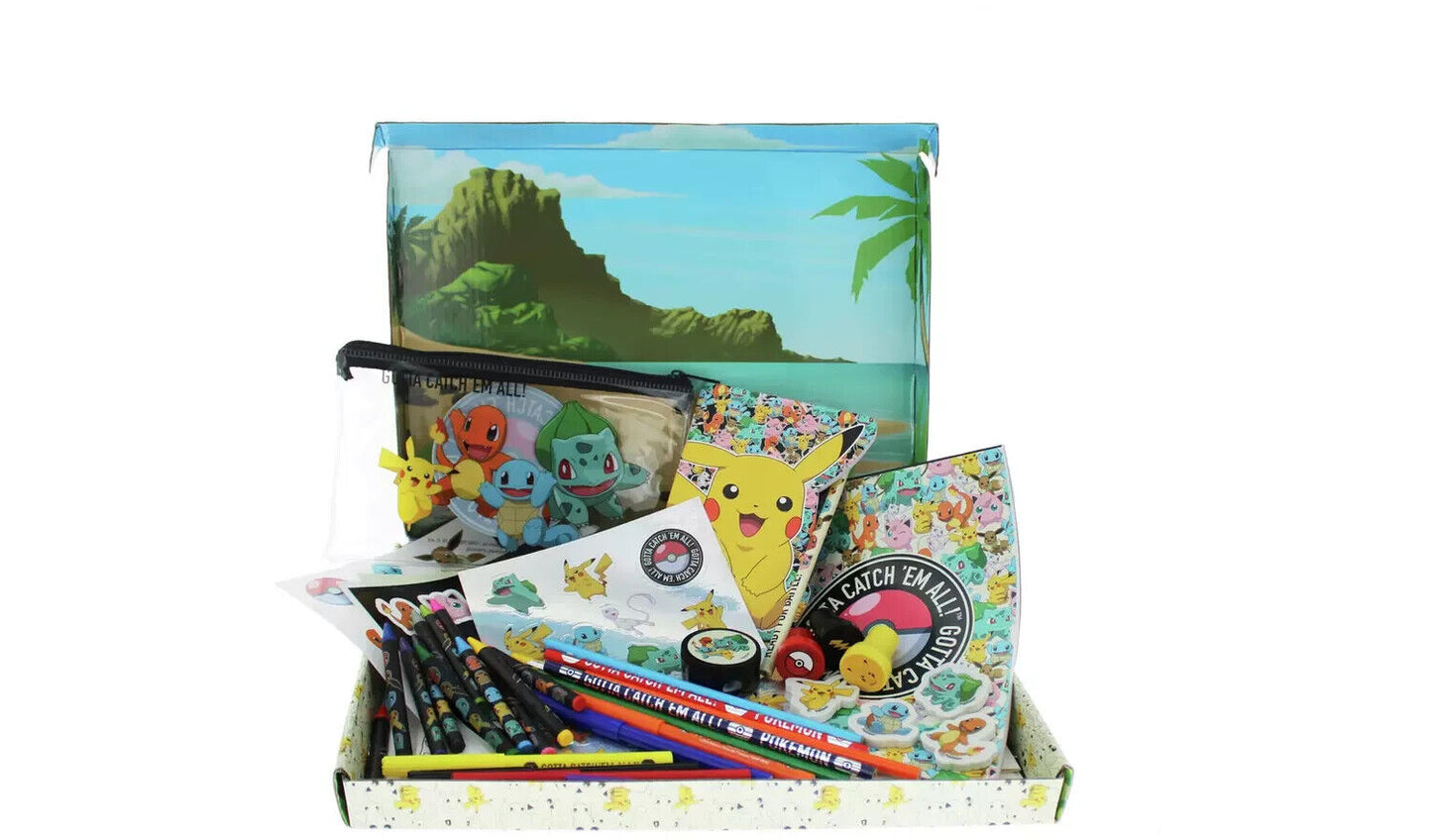 Pokémon Large Art Set Is Packed Full Of Coloring Fun Encourages Activity Set