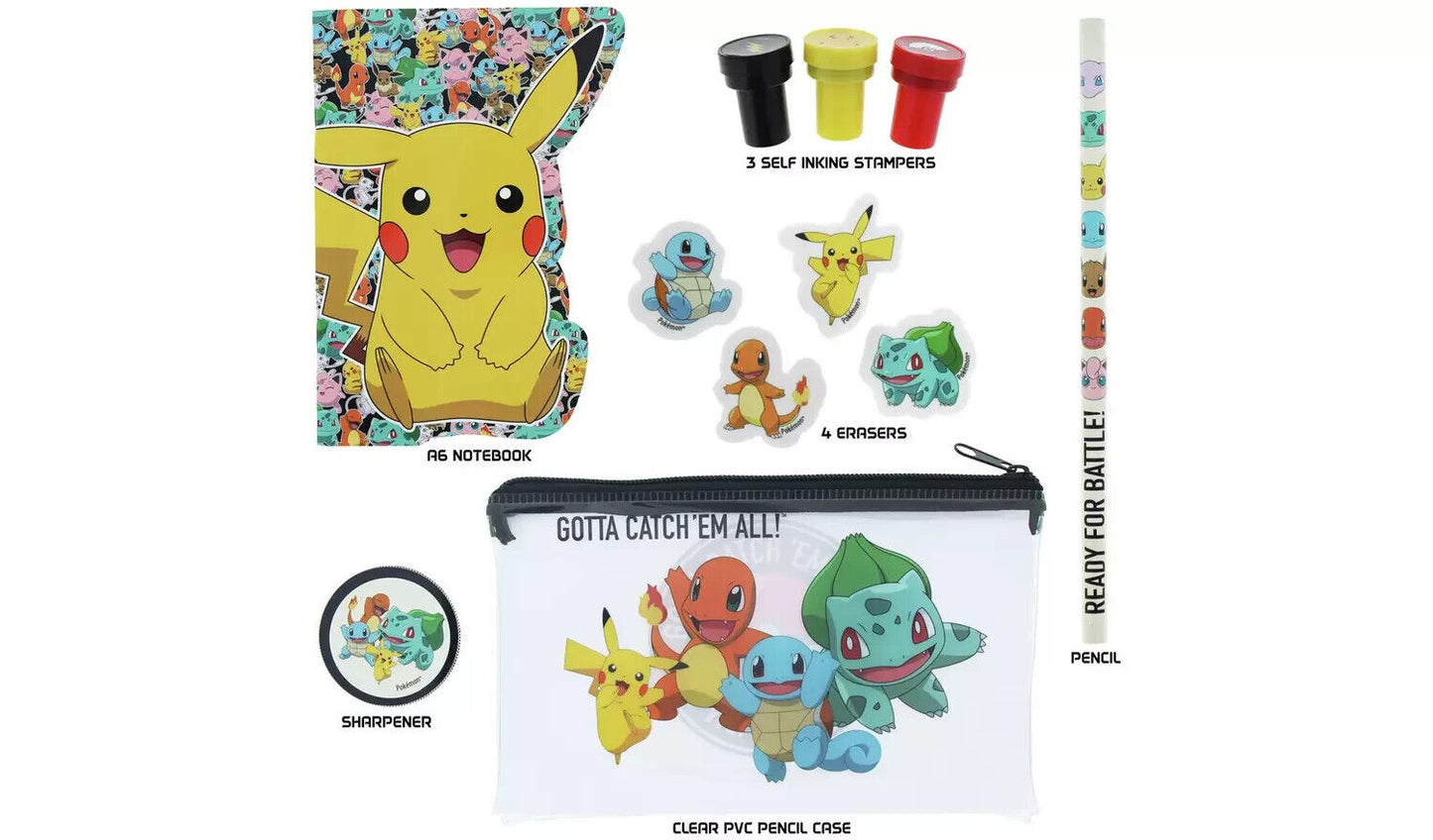 Pokémon Large Art Set Is Packed Full Of Coloring Fun Encourages Activity Set