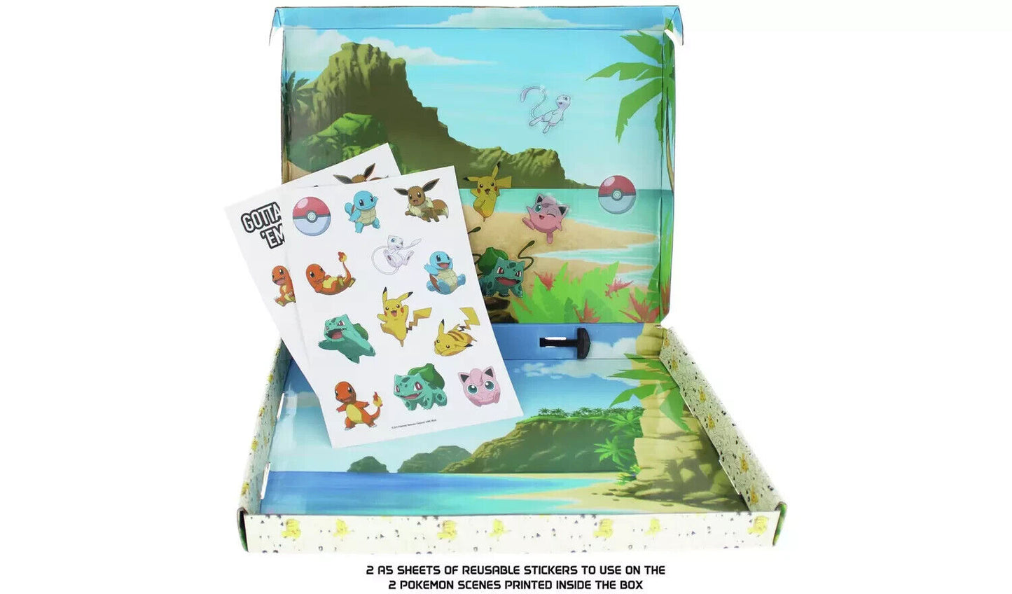 Pokémon Large Art Set Is Packed Full Of Coloring Fun Encourages Activity Set