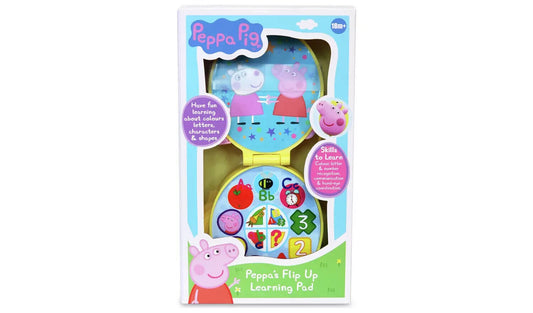 Peppa Pig Peppa's Educational Interactive Flip Up Learning Pad..