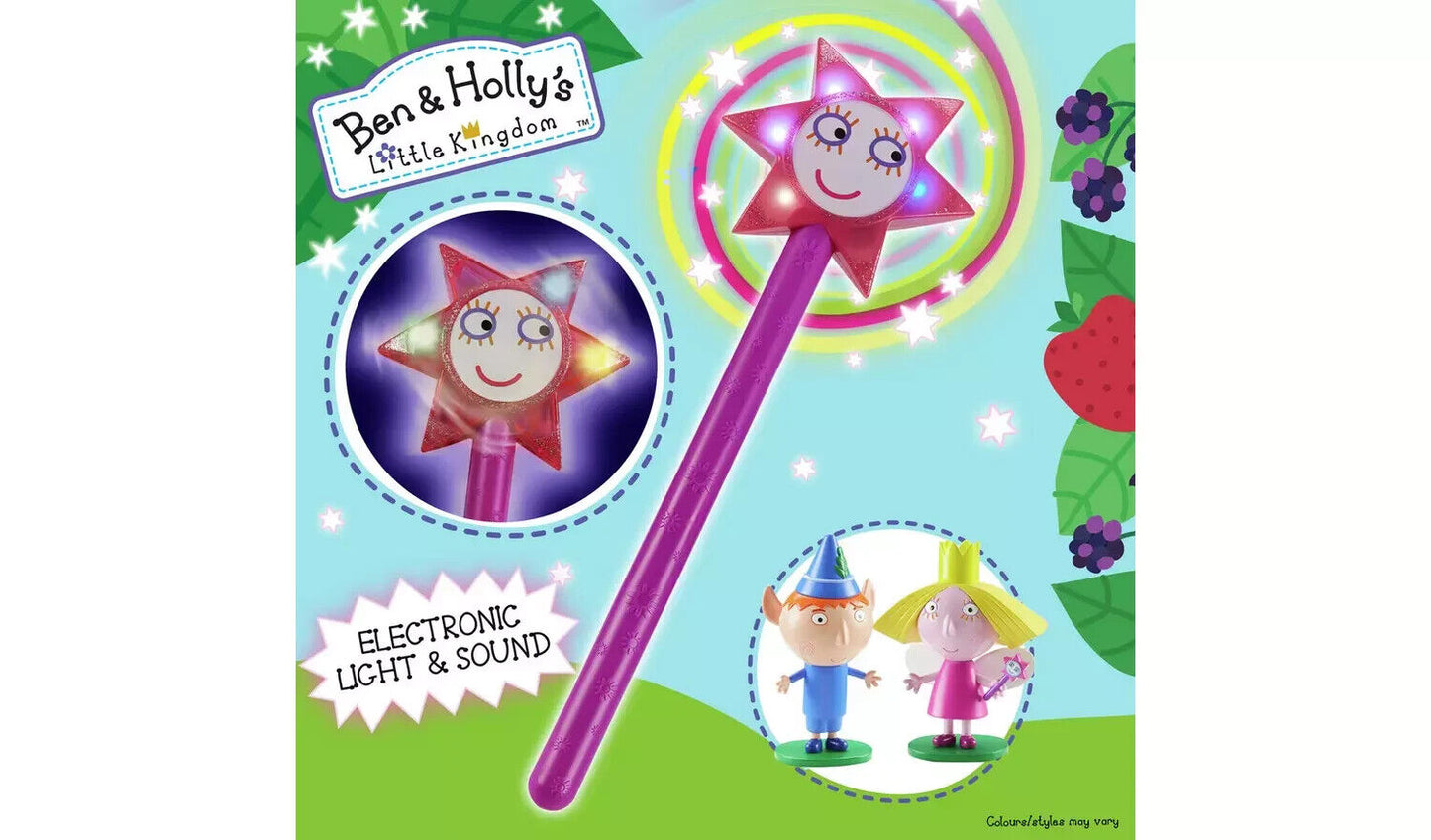 Ben & Holly Magic Wand With Figures - Brand New - Free and Fast Delivery