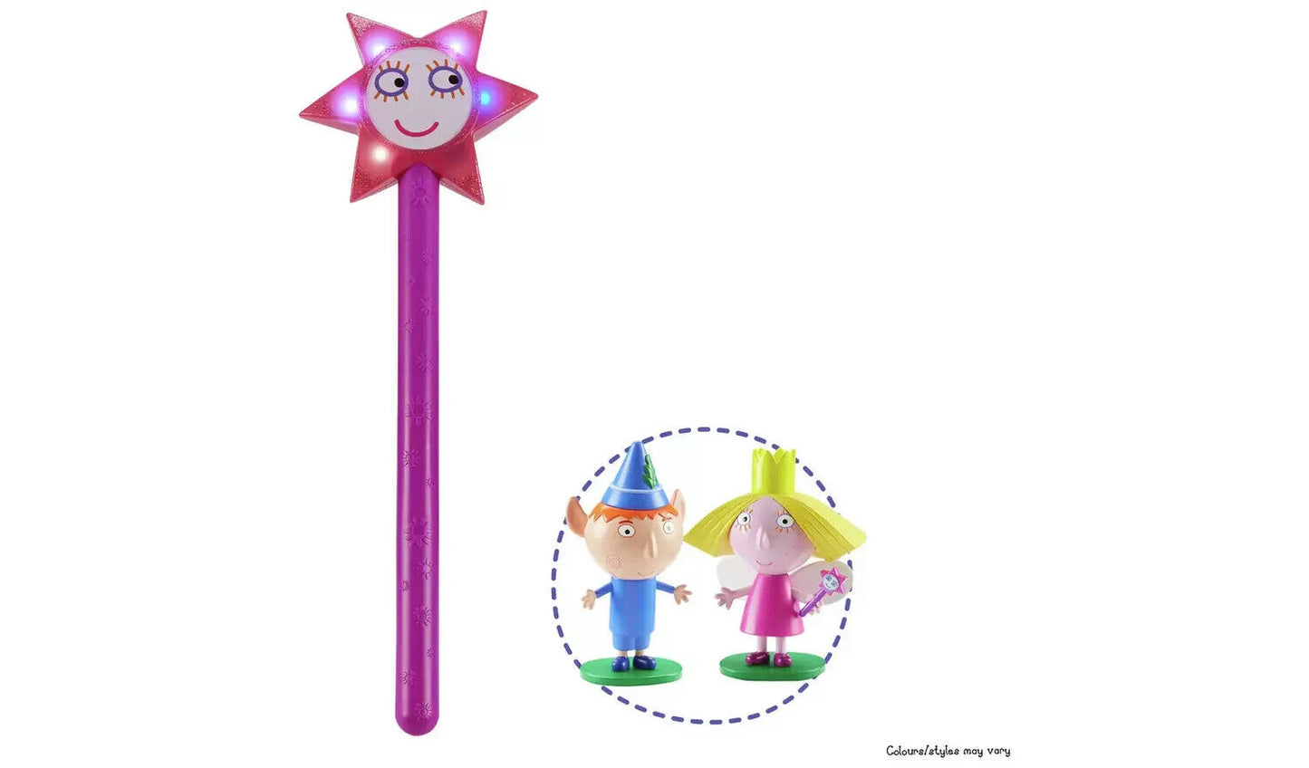 Ben & Holly Magic Wand With Figures - Brand New - Free and Fast Delivery