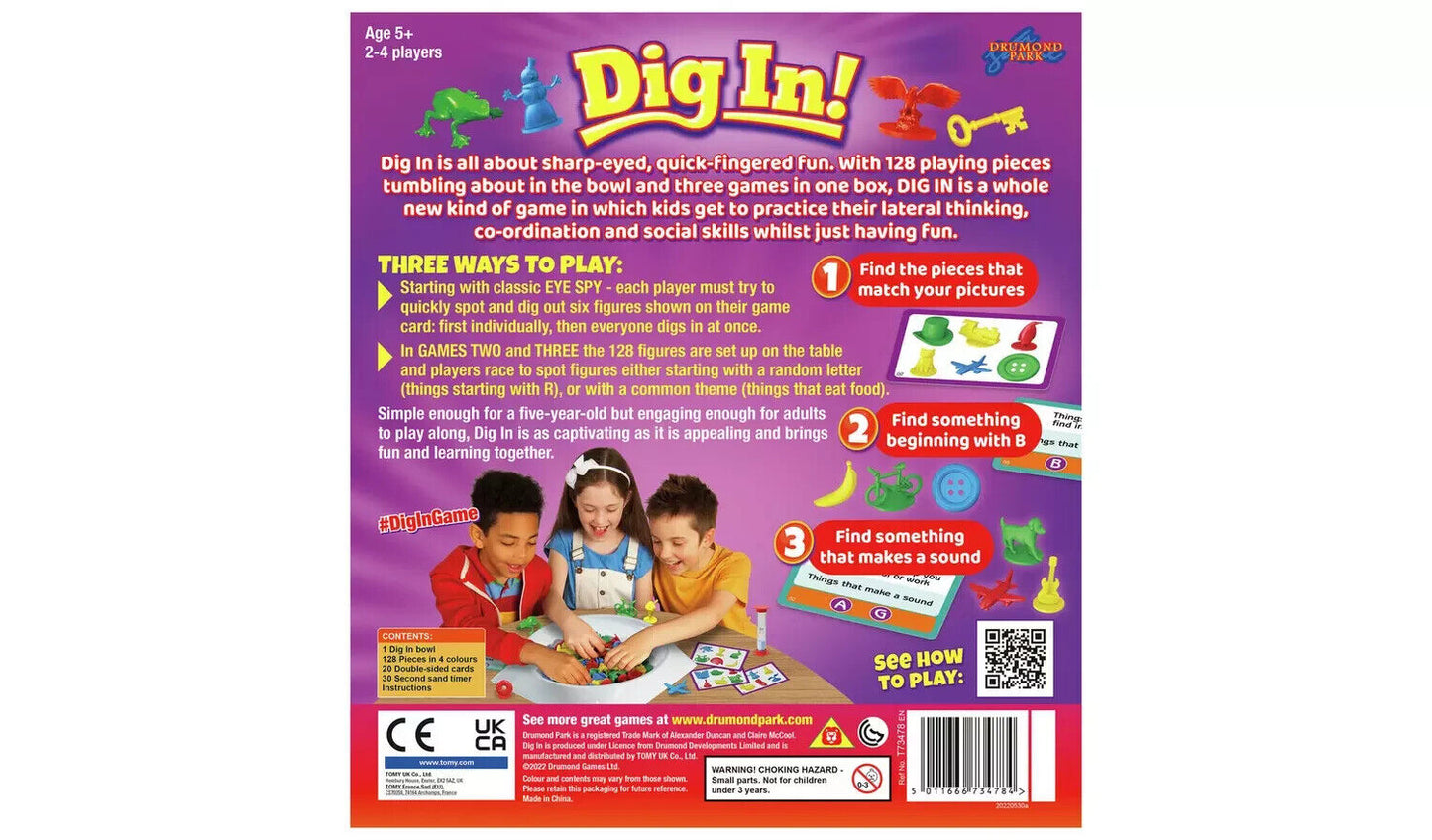 Drumond Park Dig In - The Classic 'Find It' Game Family Game Family Time